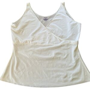SPANX Shaping Camisole Tank Top White 3X | Seamless Compression Cami NWT